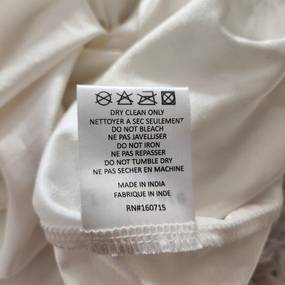 Retrofete Millie Dress in Geo White Sequin Size XS NWT Cutout Sleeveless Maxi - Picture 13 of 13